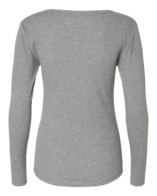 Womens LS Henley