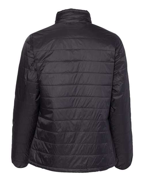 Embroidered Women's Puffer Jacket