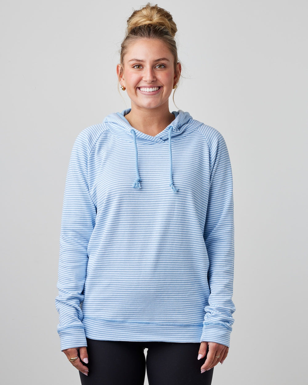 Ladies Light Stripe Hoodie