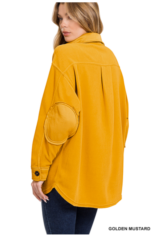Oversized Fleece Shacket