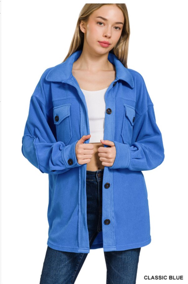 Oversized Fleece Shacket