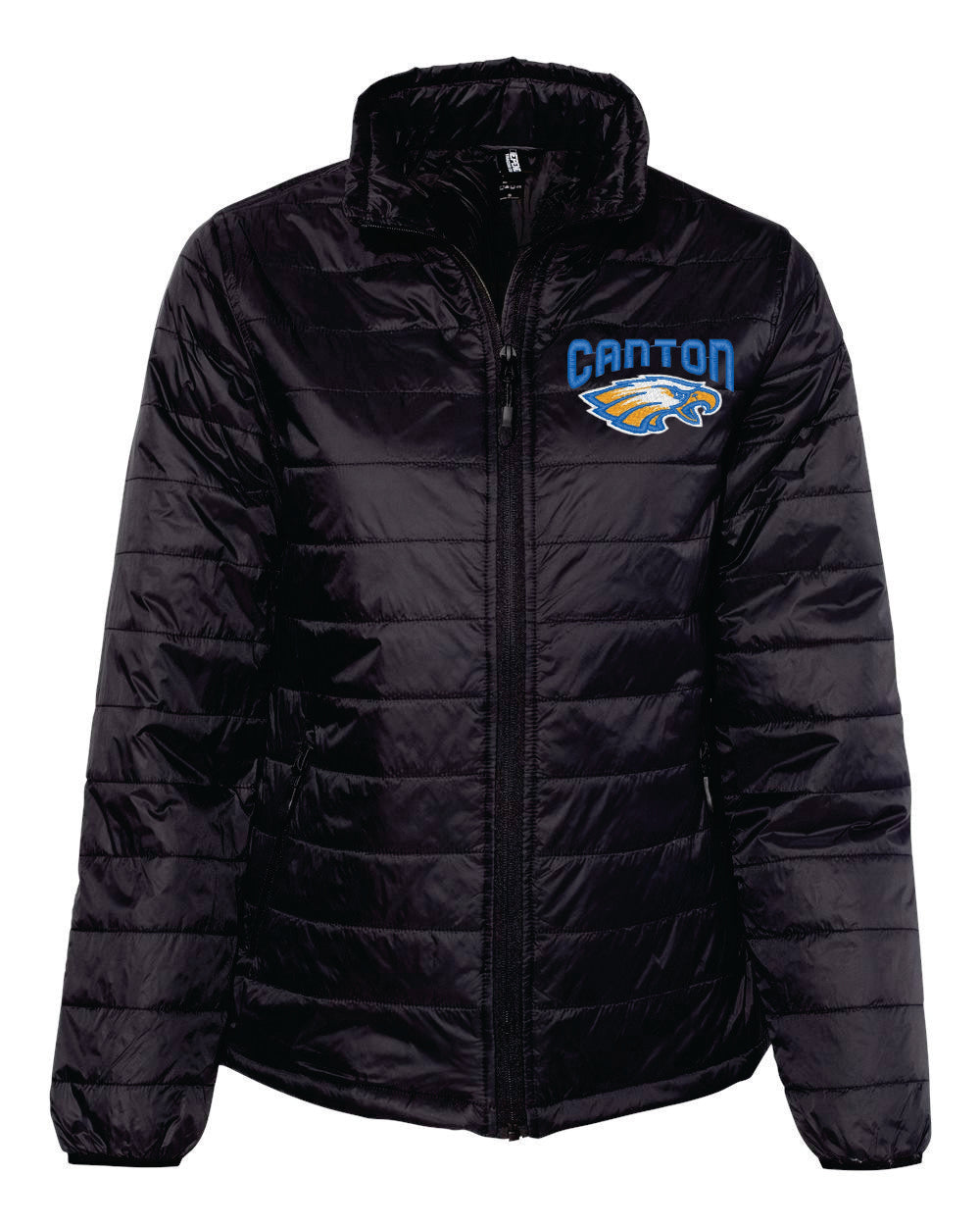 Embroidered Women's Puffer Jacket