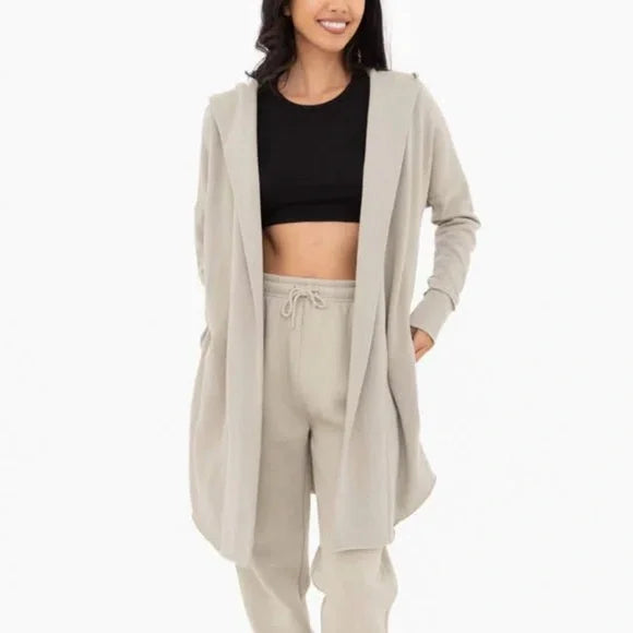 Long Hoodie Cardigan