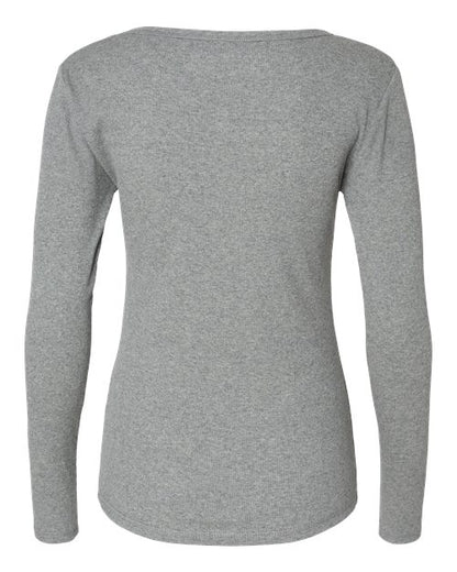 Womens LS Henley