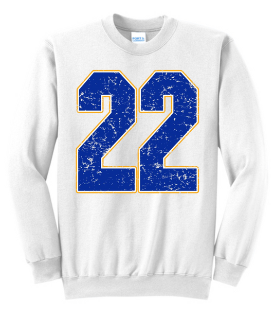 Custom Number Crewneck