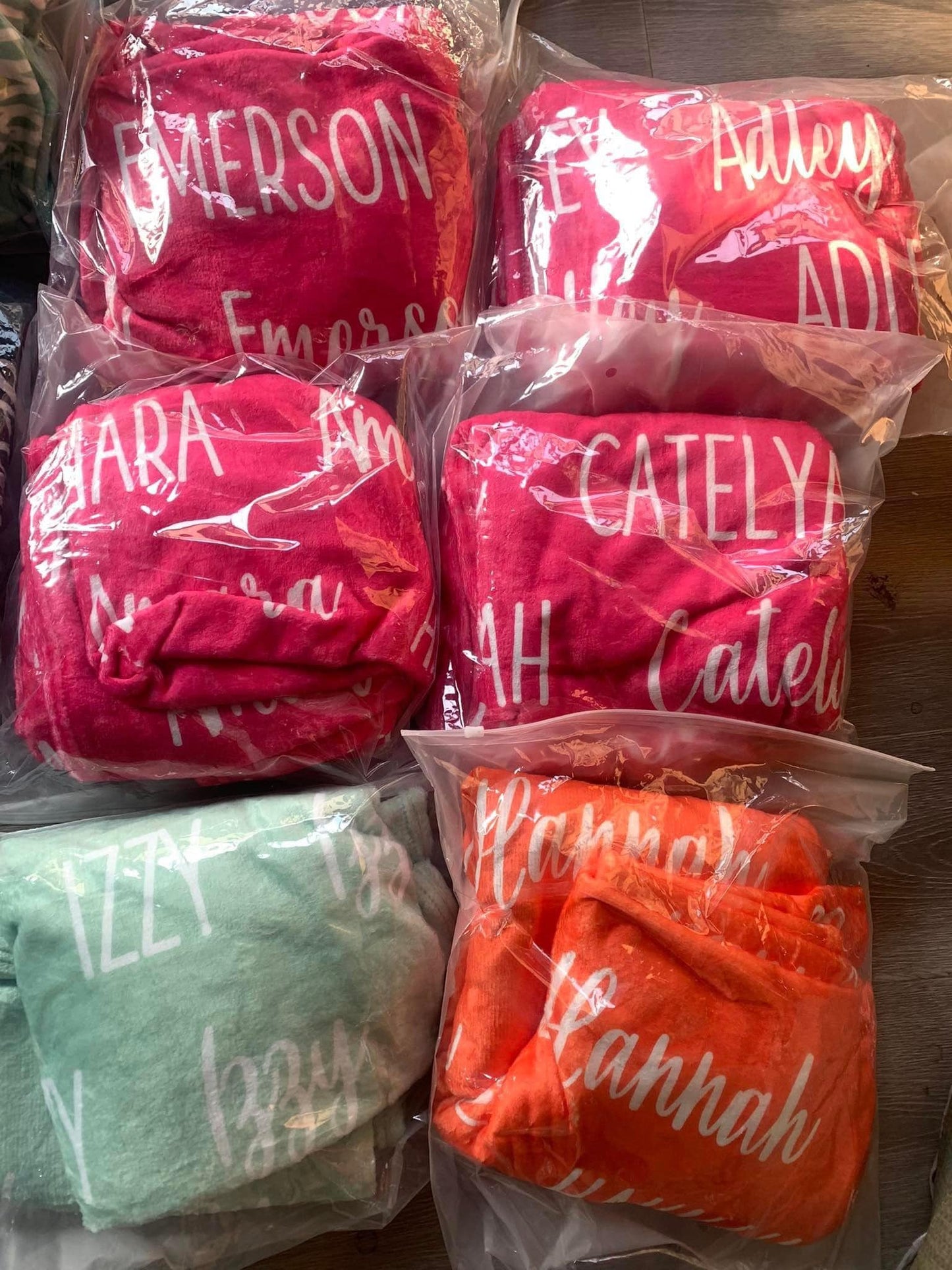 Personalized Name Blanket
