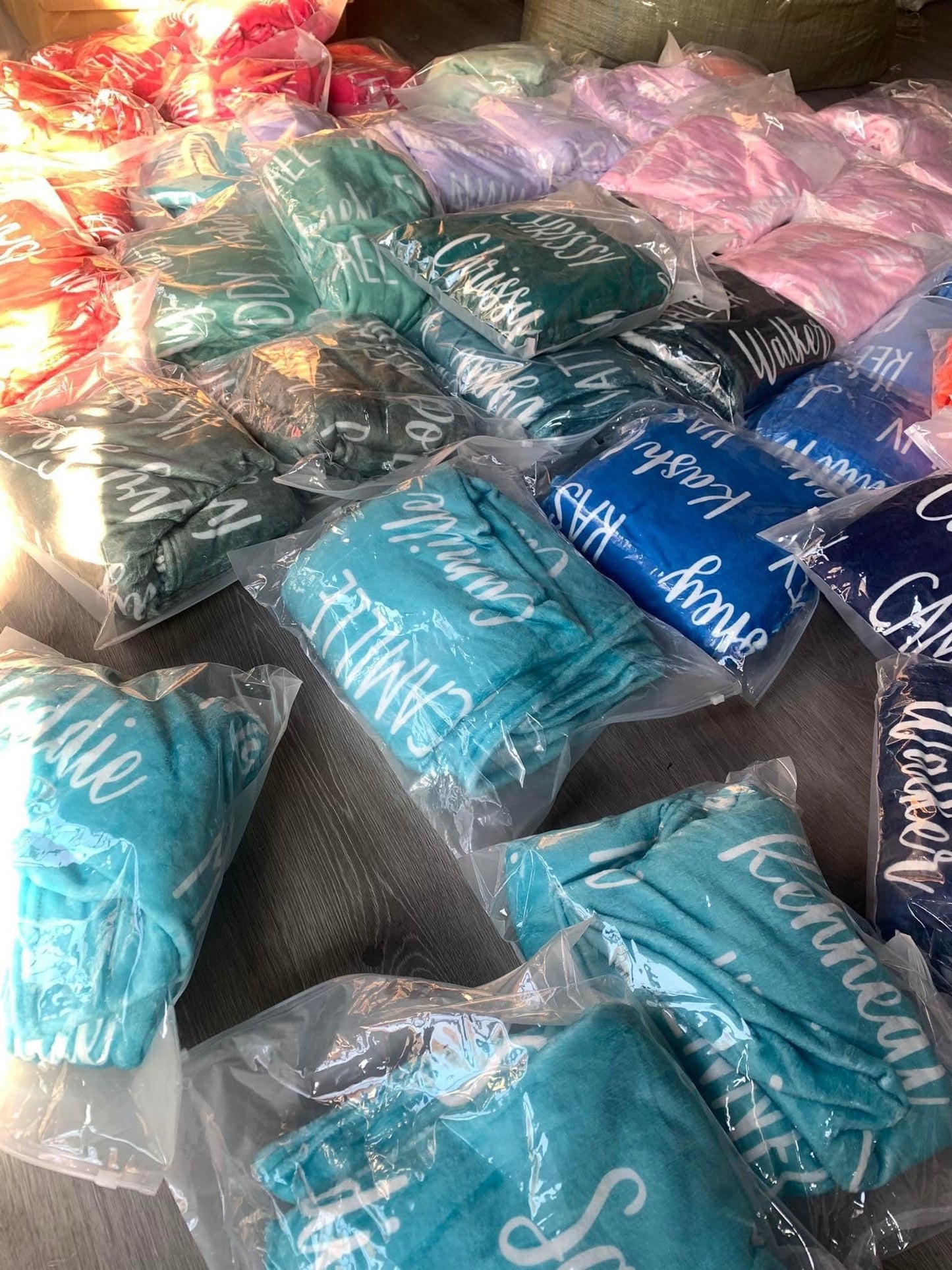 Personalized Name Blanket