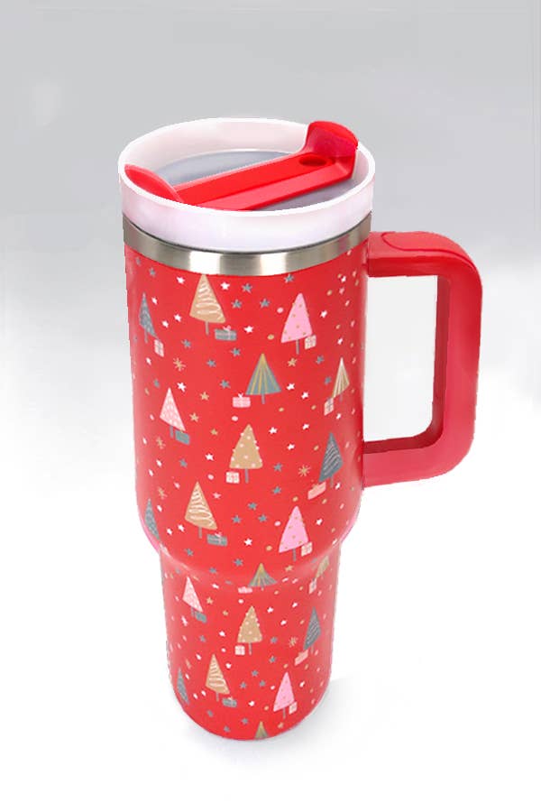 40oz STAINLESS STEEL TUMBLER CHRISTMAS