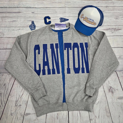 Custom Crewneck Cardigan