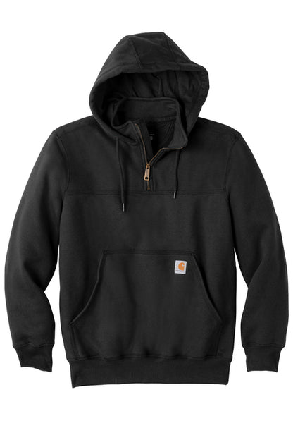 EMBROIDERED Carhartt® Rain Defender® Paxton Heavyweight Hooded Zip Mock Sweatshirt