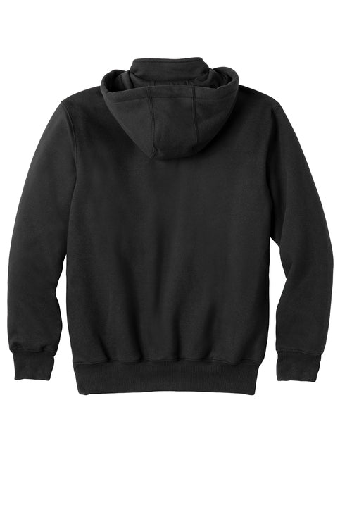 EMBROIDERED Carhartt® Rain Defender® Paxton Heavyweight Hooded Zip Mock Sweatshirt