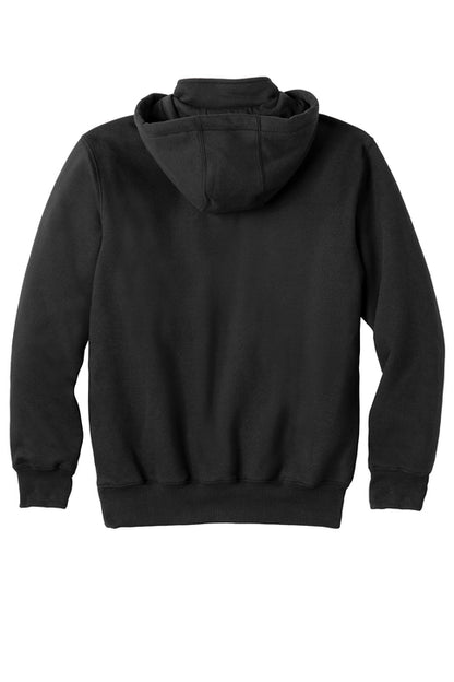 EMBROIDERED Carhartt® Rain Defender® Paxton Heavyweight Hooded Zip Mock Sweatshirt