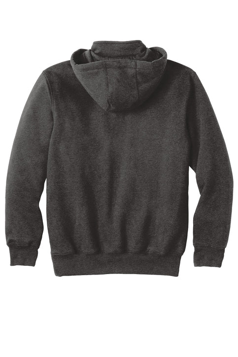 EMBROIDERED Carhartt® Rain Defender® Paxton Heavyweight Hooded Zip Mock Sweatshirt