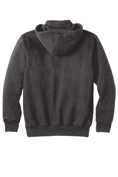 EMBROIDERED Carhartt® Rain Defender® Paxton Heavyweight Hooded Zip Mock Sweatshirt