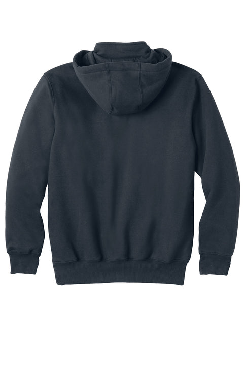 EMBROIDERED Carhartt® Rain Defender® Paxton Heavyweight Hooded Zip Mock Sweatshirt