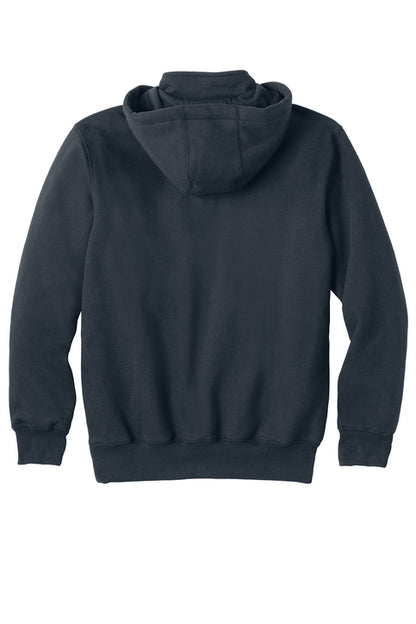 EMBROIDERED Carhartt® Rain Defender® Paxton Heavyweight Hooded Zip Mock Sweatshirt