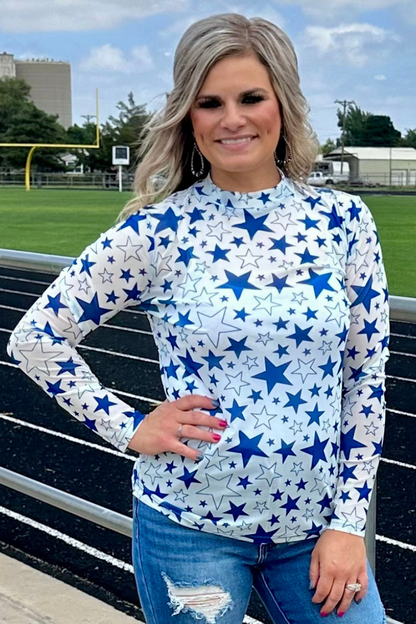 Go Team Go Blue Mesh