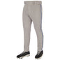 Tapered Baseball Pants with Piping
