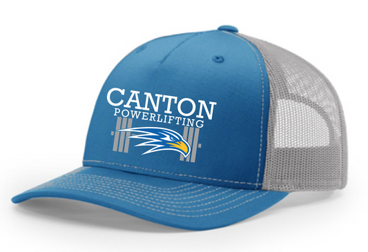 Powerlifting Embroidered Richardson Five-Panel Trucker