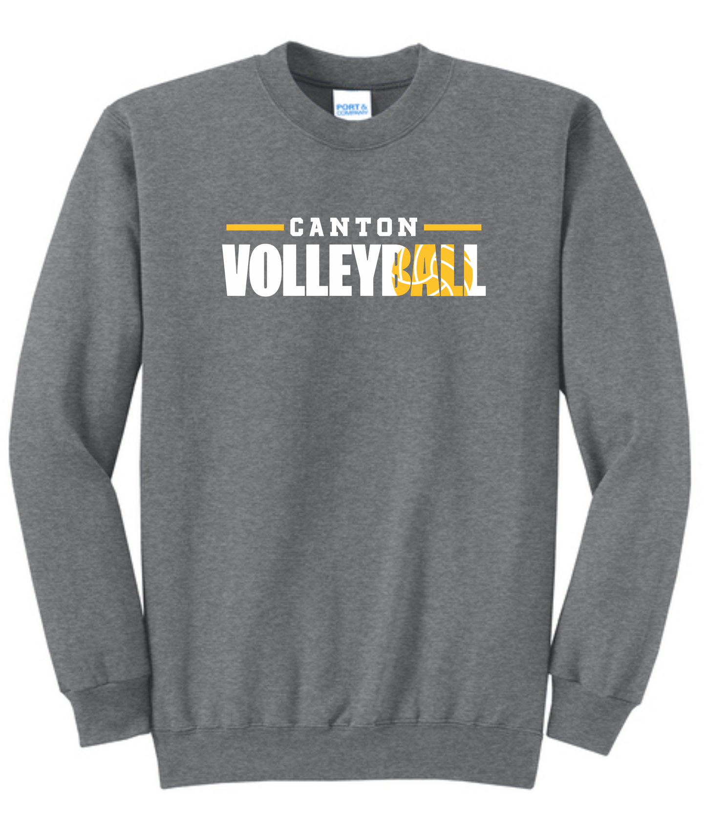 Canton Volleyball Crewneck Sweatshirt