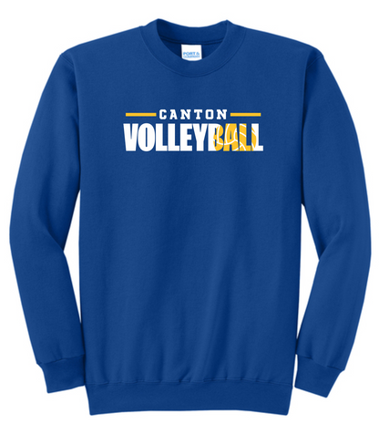 Canton Volleyball Crewneck Sweatshirt