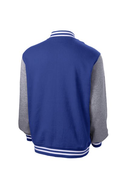 Fleece Letterman Jacket