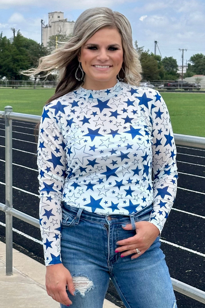 Go Team Go Blue Mesh