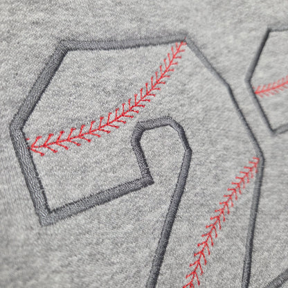 Custom Baseball Embroidered Hoodie