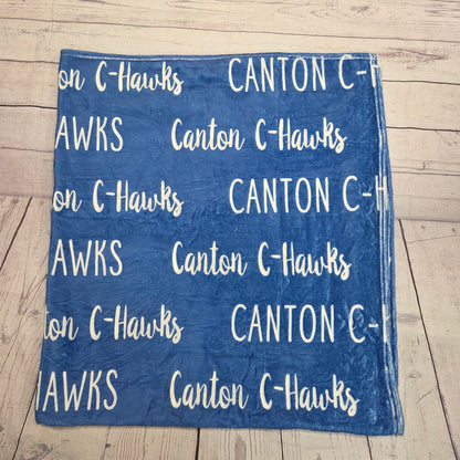 Canton C-Hawks Sublimated Blanket