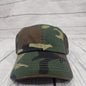 Enzyme Washed Camouflage Mesh Cap