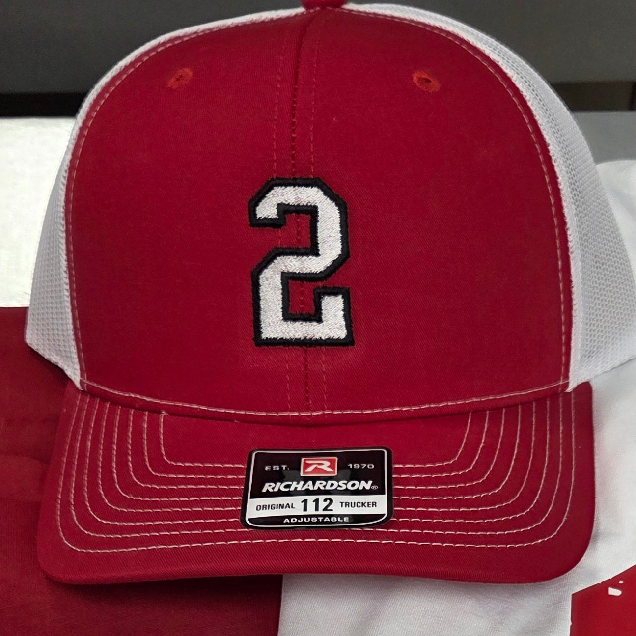 Custom Number Embroidered Hat