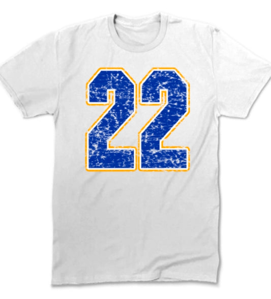 Custom Number Unisex Tee