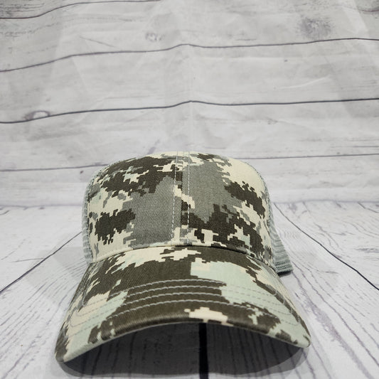 Richardson Garment Washed Printed Trucker Cap