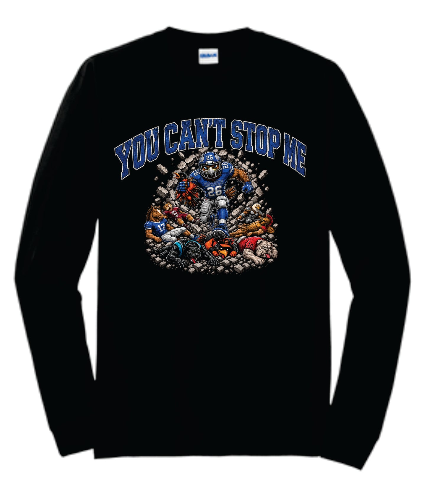 Canton Football Roster LS Tee